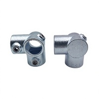 Connecteur de main courante 42,4 mm, galvanisé à chaud, connexion rapide et facile, colliers de serrage pour tuyaux