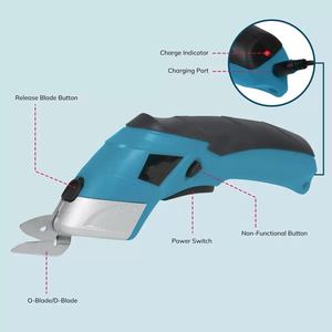 <span class=keywords><strong>Ciseaux</strong></span> Électriques sans Fil Multifonctionnels Portables avec Batterie au Lithium pour Tissus Textiles et Outils Électriques - Product Image 3