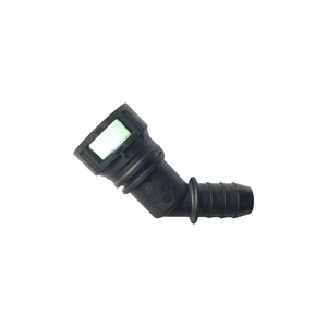 Conector de Codo para Línea de Combustible de 15.82mm, 135 Grados, Conexión Rápida, Plástico Negro, Pieza Automotriz - Product Image 1