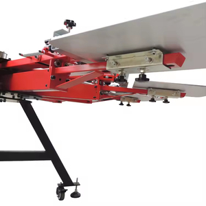 Extreme <strong>Multicolor</strong> 10 Color Rotary Micro Registration <strong>Screen</strong> Printer Semi-Automatic <strong>Machine</strong> With Side Clamps And Block System - Product Image 6