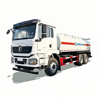 Camion-citerne à carburant diesel et essence Shacman, vente directe usine, camion de ravitaillement mobile multi-tonnes personnalisable