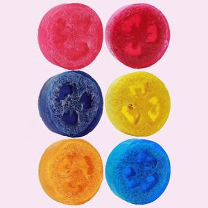 Sabun mandi Loofah Rasa Natural vanila semua produk mandi & Tubuh mencerahkan & melembapkan sabun Loofah buatan tangan organik - Product Image 1