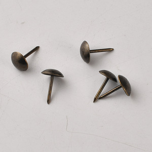 Antique Style Round Head Decorative Nails 11x17mm Bronze Upholstery Furniture <b>Hardware</b> Drawer Use - Product Image 2