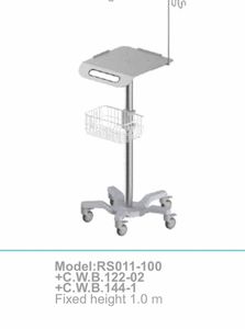 Troli <span class=keywords><strong>Ultrasound</strong></span> Rumah Sakit troli troli <span class=keywords><strong>ECG</strong></span> seluler - Product Image 6