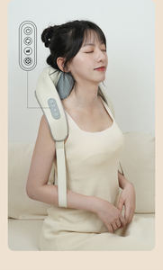 Jinboyang Electric Cordless 3D Rücken <span class=keywords><strong>massage</strong></span> gerät Neues beheiztes hand freies Deep Shiatsu-Gerät für Hals und Schulter - Product Image 6