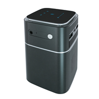 [Mini projecteur DLP portable intégré à batterie] Android 9.0 Mini Pocket 1080P HD Portable DLP LED Projecteur de film pour la maison et l'extérieur