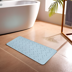 Tapis de bain en caoutchouc souple personnalisé en vrac Tapis de baignoire antidérapant avec ventouses OEM disponible - Product Image 1