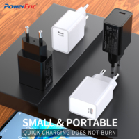 Adaptateur secteur USB-C PD20W, chargeur mural à charge rapide, chargeur Gan PD20W QC 18W pour téléphone 15 16 Type C, prise KC