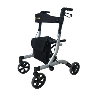 Tonia equipamento de reabilitação para caminhada, leve, rollator de alumínio com seat tra02