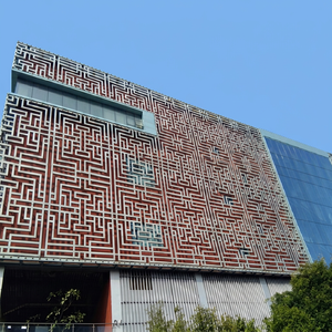 Panel de Fachada Hexagonal para Muro Cortina, Revestimiento Exterior de Edificios, Sistema de Muro Arquitectónico Moderno - Product Image 3