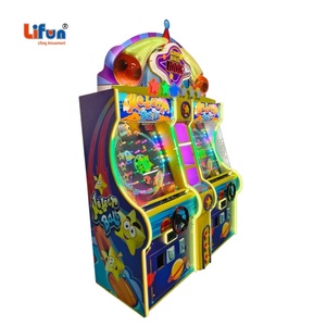 Machine d'arcade personnalisée LIFUN Meteor Ball avec système de récompense par tickets, thème ciel étoilé, jeu compétitif pour deux joueurs - Product Image 3