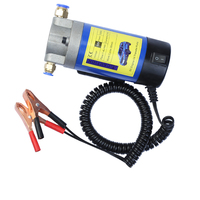 Pompe de transfert d'huile moteur électrique portable 12V DC pour voiture, extracteur de liquide, diesel, eau, 100W, 1-4L/Min M