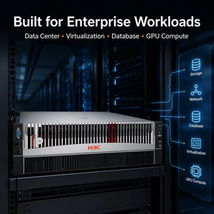 Serveur H3C UniServer R4900 G7 2U 2 sockets Intel Xeon 6 32 DDR5 Slots 18 PCIe 5.0 OCP 3.0 MRDIMM - Product Image 2