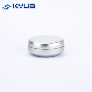10 15 20 25 50 80ml 100ml 120ml 150ml cosméticos de aluminio tarro de borde redondo pequeño labio bálsamo de aluminio lata - Product Image 3