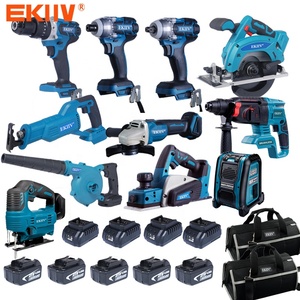 Juego de herramientas de batería de litio EKIIV de gran valor, juegos de 2 a 19 piezas con accesorios, la <span class=keywords><strong>mejor</strong></span> relación <span class=keywords><strong>calidad</strong></span>-<span class=keywords><strong>precio</strong></span> - Product Image 6