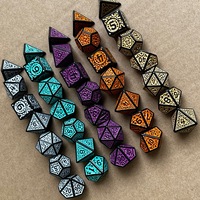 Creux Mini Six Faces Polyédrique Acrylique Jeu De Dés Style Ancien Crush Running Groupe Jeu De Société USA Motif Numéros pour Jeu De Dés