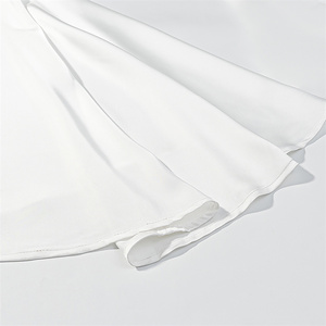ZATRHMBM Primavera/Estate 2026 Nuova Maglia Bianca Ampia e alla Moda con Stile Casual <span class=keywords><strong>Asimmetrico</strong></span> Retrò - Product Image 5