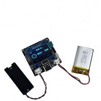 Carte de développement AI Xiaozhi ESP32-C3 avec fonction de réveil vocal et accès au module Deepseek Beanbag Qwen, comprenant carte mère + batterie + haut-parleur + S...