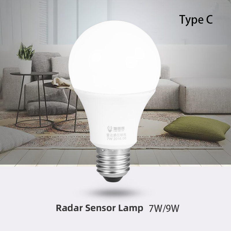 Radar Sensor Lamp 7/9W