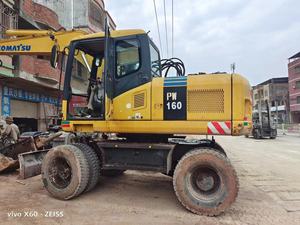 Excavadora de ruedas KOMATSU de alta eficiencia, original, japonesa, multifuncional, en buen estado, usada, Komatsu PW40, 110, 120, 200 - Product Image 3
