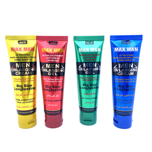 ครีมเสริมสมรรถภาพทางเพศ NEW MANMAX เพิ่มขนาด ด้วยสารสกัดจากพืชธรรมชาติ สำหรับผู้ใหญ่ บรรจุภัณฑ์ส่วนตัว สีทอง A401 CN/GUA - Product Image 1