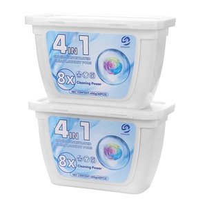 Cápsulas de Detergente para Ropa Personalizables, Desechables, con Aroma a Jabón Líquido Ariel, Perlas de Gel, Eliminación Eficaz de Manchas Difíciles - Product Image 1