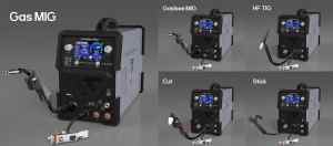 STAHLWERK CTM250 PRO Inverter Schweißgerät mit LCD-Bildschirm, Halbautomatisches MIG-Schweißen, Doppelplus, Lift-WIG & MMA für Aluminium, Neu eingetroffen - Product Image 3