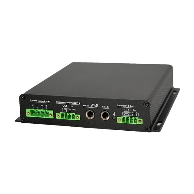 2021 New Arrived 2*15W 8ohms Ip pa System Ip Network Wall Mount Amplifier for Project