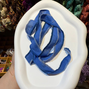 Boho Écologique Ruban De Soie Wrap <span class=keywords><strong>Bracelet</strong></span> Personnalisé DIY Charme Tie Dye Wrap Yoga Bijoux <span class=keywords><strong>Bracelet</strong></span> - Product Image 5