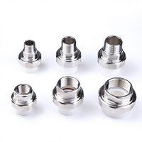 Raccord mâle hexagonal en acier inoxydable 304 pour tuyau PPR, 4/6 points, 1 pouce, avec filetage interne spécial pour conduites d'eau