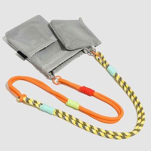 2026 <b>Summer</b> Fashionable Foldable Lightweight Mesh Zipper <b>Crossbody</b> <b>Bag</b> Super Popular for Outdoor Walking with Phone Storage - Product Image 1