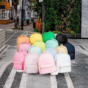 Sac à dos scolaire transparent en PVC imperméable pour enfants en vente en gros avec logo personnalisé - Product Image 3