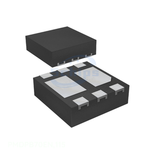 Electronic Circuit Components 6-UFDFN Exposed Pad PMDPB70EN,115 Transistors Manufacturer Channel - Product Image 1