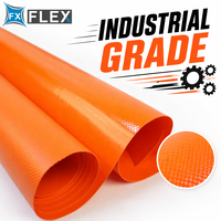 Bâche en PVC enduit FLFX en gros, 500 à 900 g/m², tissu robuste pour bâche de camion, rouleau ignifuge, protection extérieure
