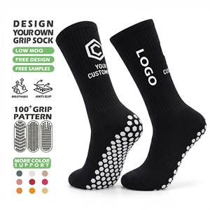 Unisex Breathable Performance Team Sport Crew <b>Socks</b> Low MOQ Custom Soccer Anti-Slip <b>Socks</b> - Product Image 1