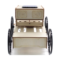 Kit de robot radar solaire DIY OKYN-Y2856, expérience scientifique, jouet éducatif STEM pour l'apprentissage des enfants