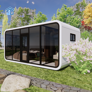 Apple Cabin 20FT บ้านสำเร็จรูปทันสมัย30ft โรงแรมร้านค้าเคลื่อนที่40ft สำนักงานบ้าน - Product Image 3