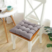 Coussin de siège carré moderne pour canapé de jardin extérieur/intérieur, coussin de chaise élégant, coussins lombaires, coussins de siège 100% polyester personnalisables