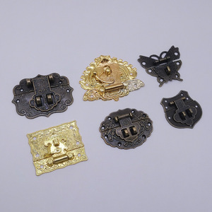 Retro Metal <b>Bag</b> Handles Vintage Style Copper Color Hardware Accessories for DIY <b>Bags</b> and Boxes High Quality - Product Image 2