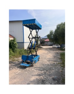 1ton 3ton 5ton 7ton <b>Trolley</b> Pallet Guide Rail Lift Elevator for Sale Used Cargo Elevator Freight Elevator - Product Image 1