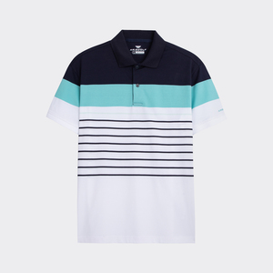 Aristino Golf para hombre para Polo 95% algodón mercerizado 5% Spandex patrón de rayas venta al por mayor precio caliente venta al por mayor de la parte superior de la Product-APSG15S2 - Product Image 5