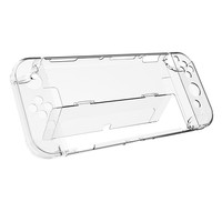Funda protectora antideslizante para Nintendo Switch, funda transparente de PC para mando de juegos Oled, venta al por mayor de fábrica