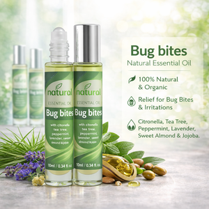 <span class=keywords><strong>Huile</strong></span> <span class=keywords><strong>Essentielle</strong></span> 100% Pure et Naturelle Contre les Piqûres d'Insectes – Soulagement et Sommeil – Roll-on pour Camping, Voyages et Utilisation Nomade – Soulage les Démangeaisons – Vente en Gros - Product Image 1