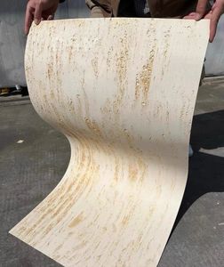 Dalles de surface solide en acrylique souple, écologiques, grand format, au design moderne, ignifuges et imperméables, pour murs d'escalier de villa - Product Image 4