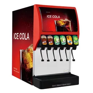 6 volte concentrato bavaglino Bag sistema di sciroppo di Cola per KFC Mcdonald Post Mix Soda Fountain distributore di bevande Cola che fa macchina