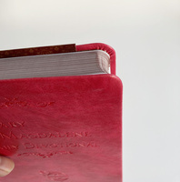 Carnet de journal en cuir personnalisé à colonne vertébrale ronde avec ceinture
