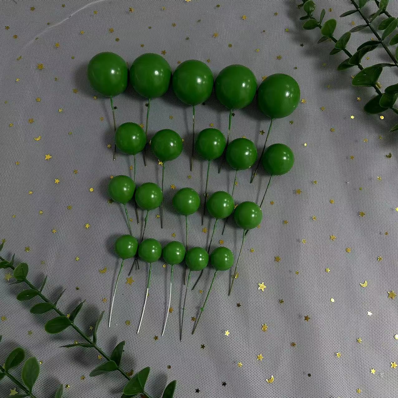 Grass green mix-pack of 20-4 sizes