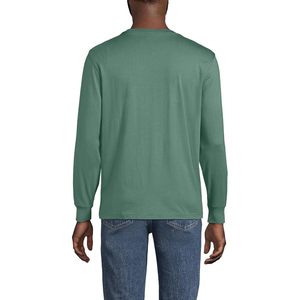 Camiseta de Manga Larga Super-T para Hombre FOXA con Bolsillo, 100% Algodón Jersey - Product Image 2