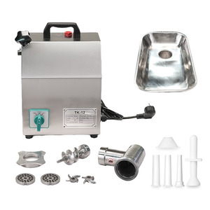 Nouvelle hacheuse à <span class=keywords><strong>viande</strong></span> <span class=keywords><strong>de</strong></span> qualité industrielle TK 12 en acier inoxydable 304, capacité <span class=keywords><strong>de</strong></span> 150 <span class=keywords><strong>kg</strong></span>/h pour les cuisines professionnelles et les boucheries - Product Image 4