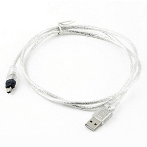 Câble adaptateur USB mâle vers Firewire IEEE 1394 4 broches mâle <span class=keywords><strong>iLink</strong></span> pour câble de caméra DV DCR-TRV75E - Product Image 5